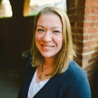 light skinned woman with reddish brown hair
